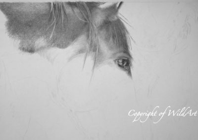 Two Friends at the Waterhole progress 2